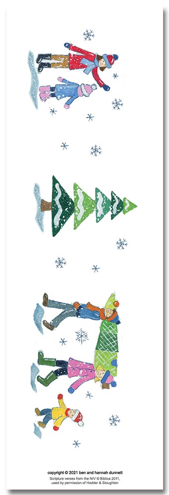 Hannah Dunnett A Light Has Dawned bookmark back image