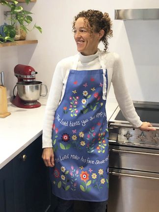 Hannah Dunnett Bless You and Keep You Apron