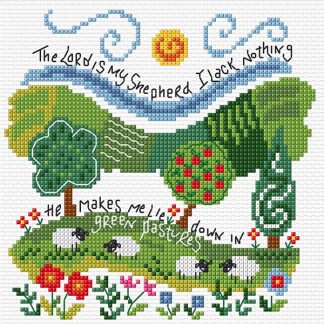 Hannah Dunnett The Lord is My Shepherd Cross Stitch Kit
