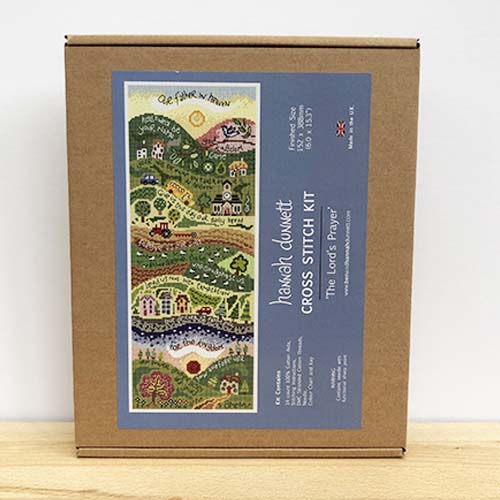 Hannah Dunnett The Lords Prayer Cross Stitch Kit box image