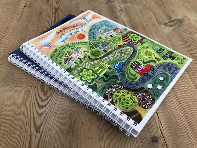 Hannah Dunnett He is With You notebook closeup image