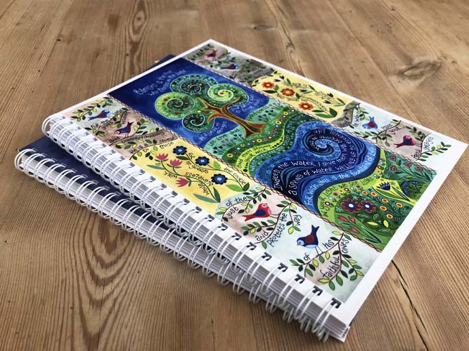 Hannah Dunnett Living Water notebook closeup image