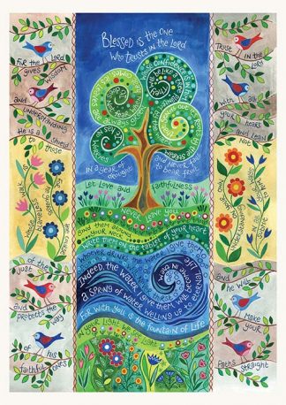 Hannah Dunnett Living Water notebook cover