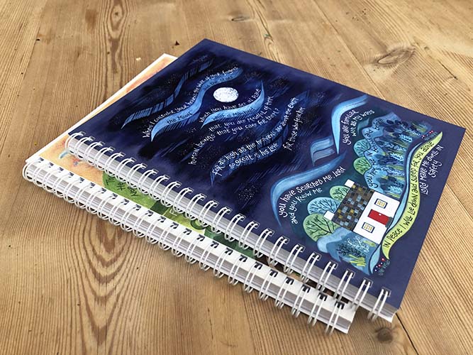 Hannah Dunnett So Great is His Love notebook closeup image