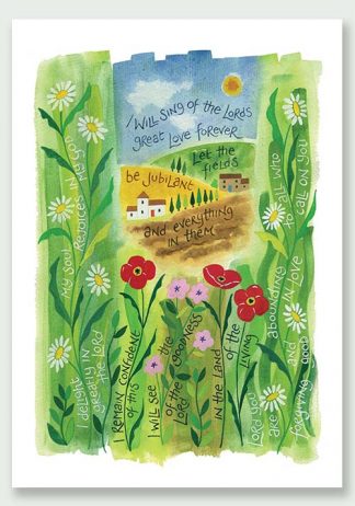 Hannah Dunnett Abounding in Love Greetings Card