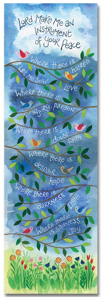 Hannah Dunnett An Instrument of Your Peace bookmark front image