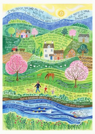 Hannah Dunnett The Lord is Good notebook cover