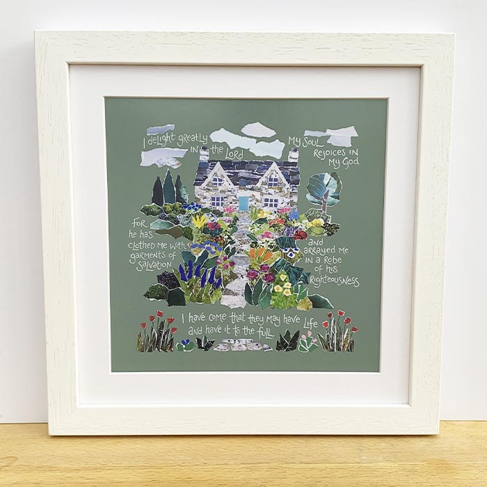 Hannah Dunnett Delight in the Lord framed print