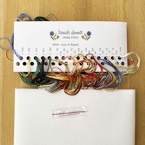 Love is Patient Cross Stitch Kit - Image 5