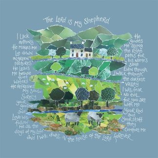 Hannah Dunnett My Shepherd Greetings card and poster