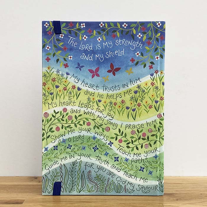 Hannah Dunnett I Will Sing hardback journal back cover
