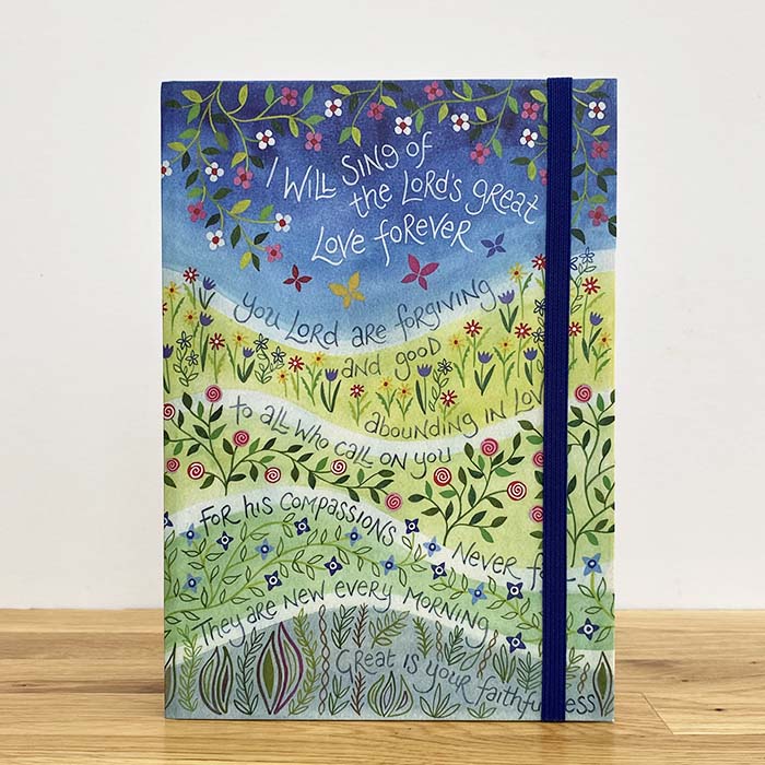 Hannah Dunnett I Will Sing hardback journal