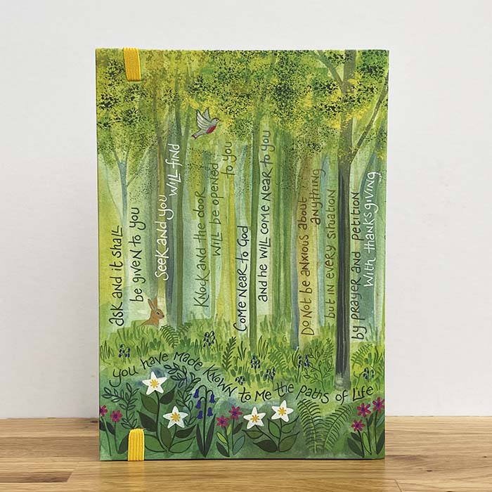 Hannah Dunnett Peace of God hardback journal back cover