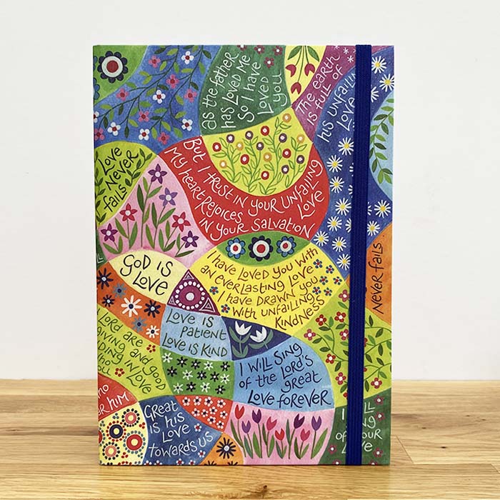 Hannah Dunnett Unfailing Love hardback journal
