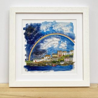 Hannah Dunnett He is Faithful framed print