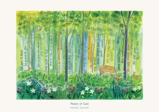Hannah Dunnett Peace of God greetings card and poster