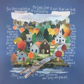 Hannah Dunnett Beloved of the Lord square card and poster