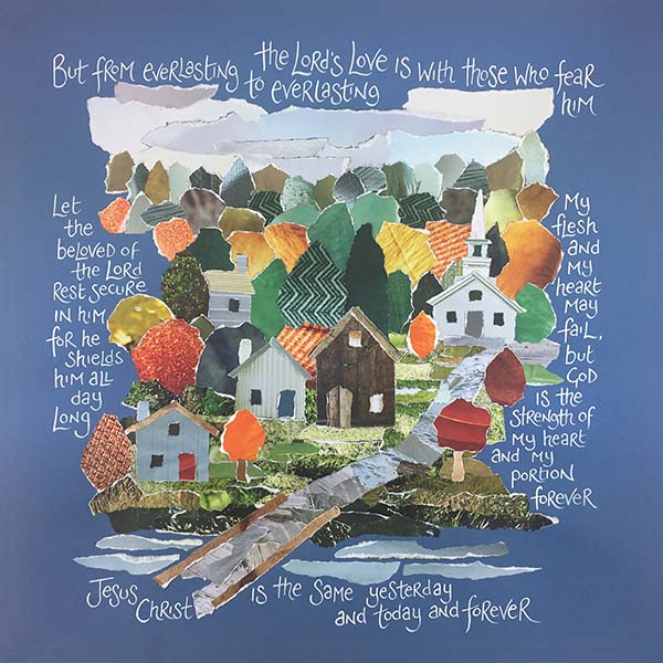 Hannah Dunnett Beloved of the Lord square card and poster