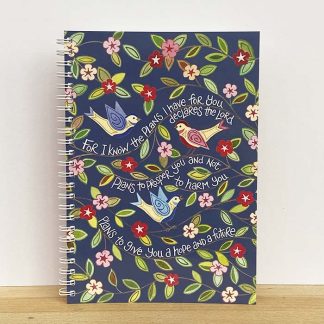 Hannah Dunnett Hope and a Future notebook updated design