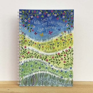 Hannah Dunnett I Will Sing notebook updated design