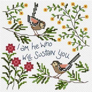 Hannah Dunnett I am He who will sustain You Cross Stitch Kit