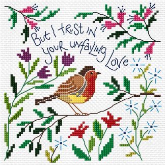Hannah Dunnett Your Unfailing Love Cross Stitch Kit