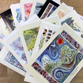 Hannah Dunnett 10 mixed greetings cards pack
