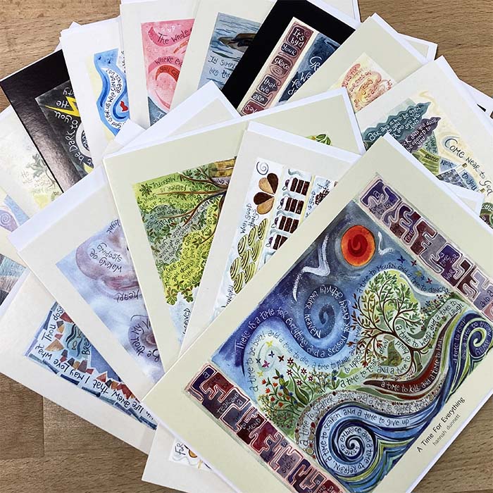 Hannah Dunnett 10 mixed greetings cards pack