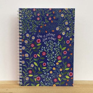 Hannah Dunnett Love is Patient notebook