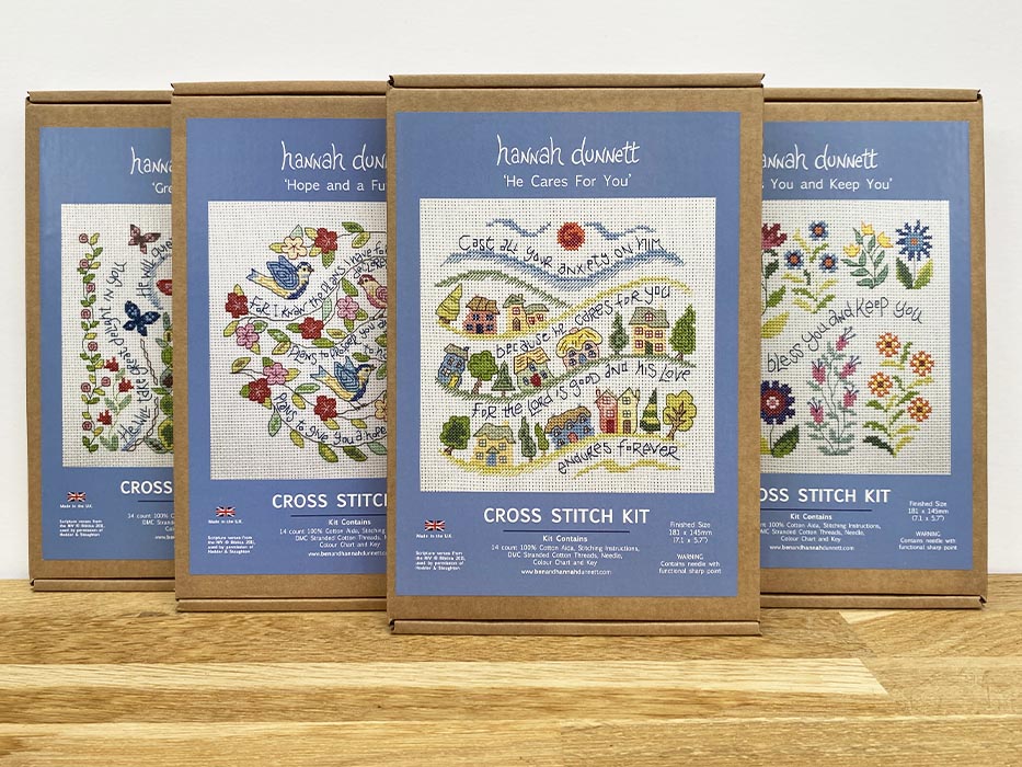 Hannah Dunnett Cross Stitch Kits Collection