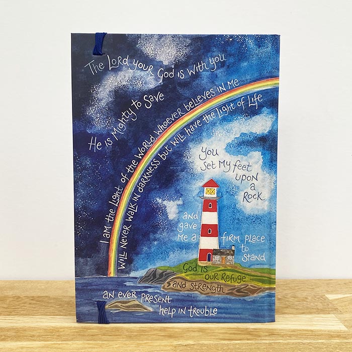 Hannah Dunnett Light of the World hardback journal back cover