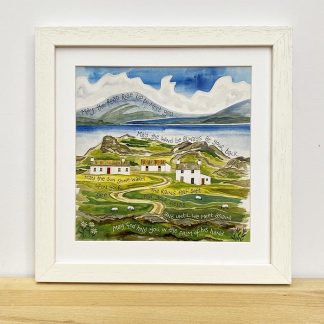 Hannah Dunnett May God Hold You framed print