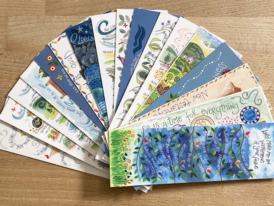 Hannah Dunnett Mixed Bookmarks pack