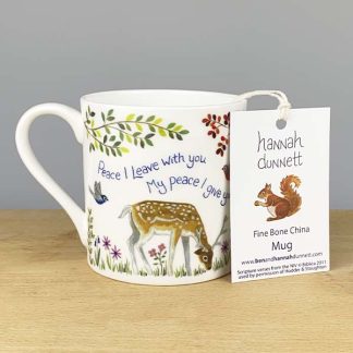 Hannah Dunnett Peace I Leave with You Mug