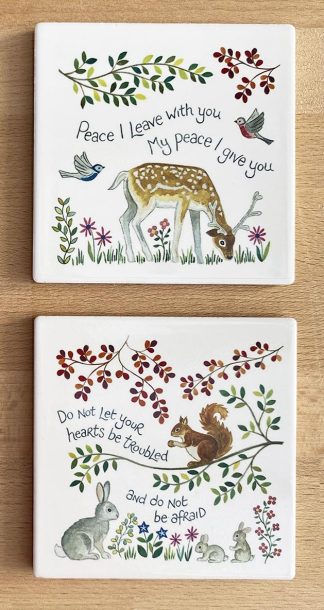 Hannah Dunnett Do Not Be Afraid and My Peace I Give You Coasters main image