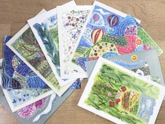 Hannah Dunnett 50 mixed notecards pack