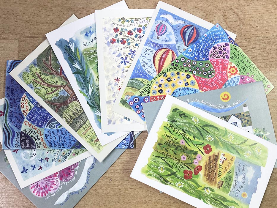 Hannah Dunnett 50 mixed notecards pack