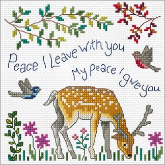 Hannah Dunnett My Peace I Give You Cross Stitch Kit